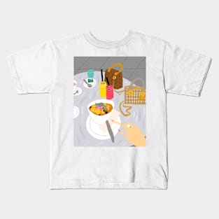 Breakfast Kids T-Shirt